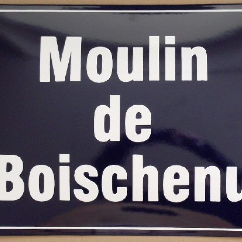 Straatnaambord Frankrijk